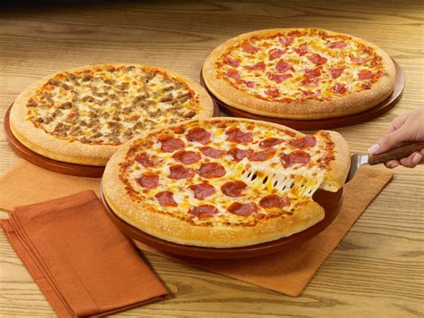 3-Pack: 12" Pizza VARIETY PACK - $AVE $  1-Cheese 1-5meat 1-Breakfast